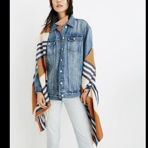 Madewell Interstripe Cape Scarf